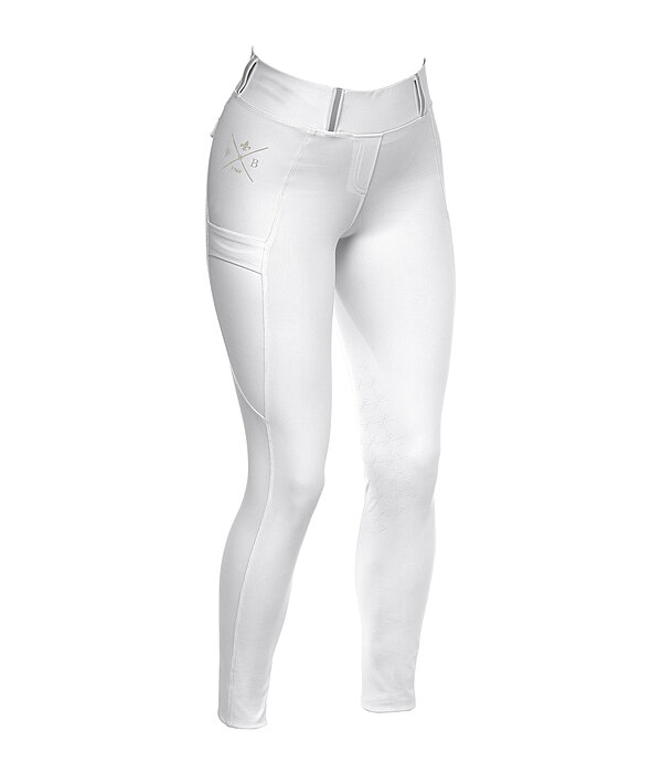 Grip-Reitleggings Kniebesatz Sanna