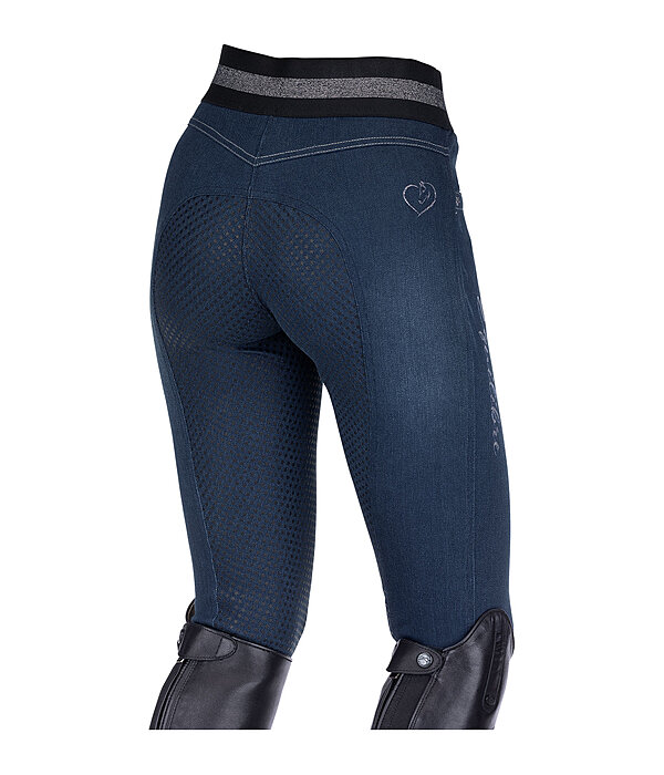 Kinder-Grip-Vollbesatz-Reitleggings Nivia II