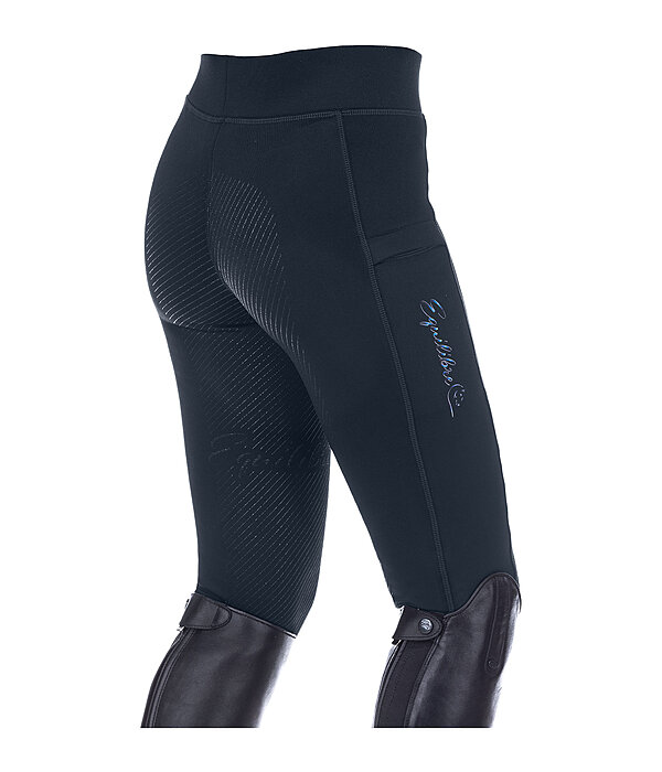 Kinder Grip-Winterreitleggings  Snow