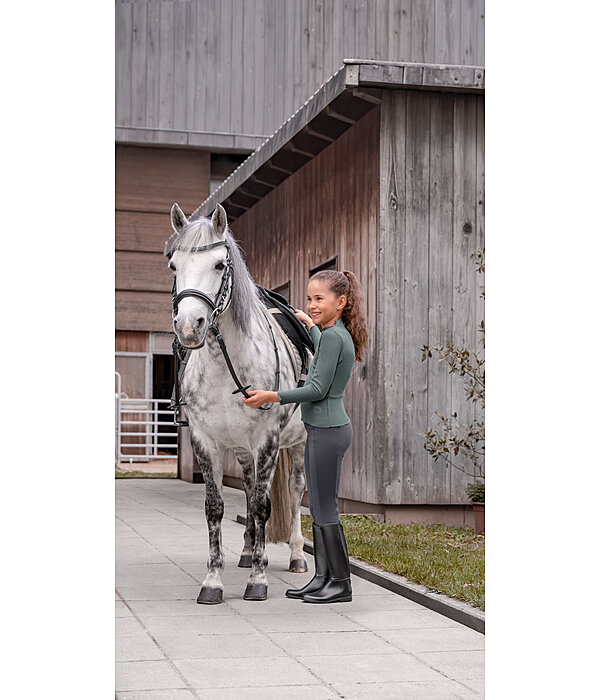 Kinder Grip-Winterreitleggings Elina