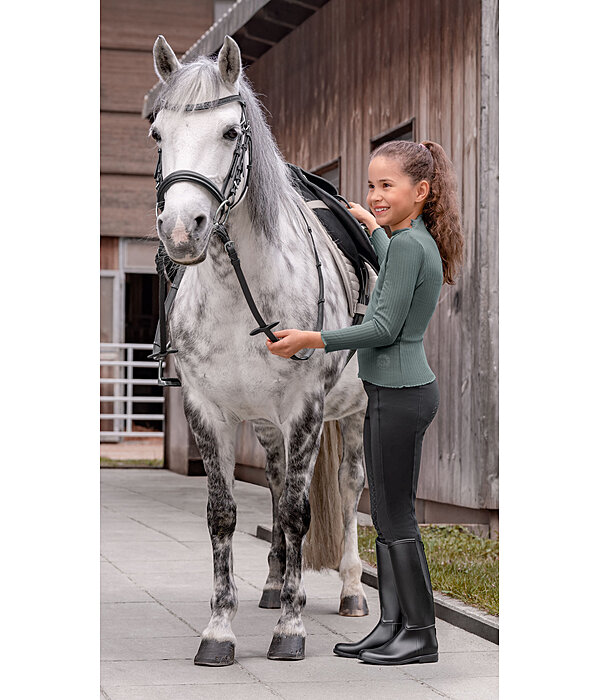 Kinder Grip-Winterreitleggings Elina