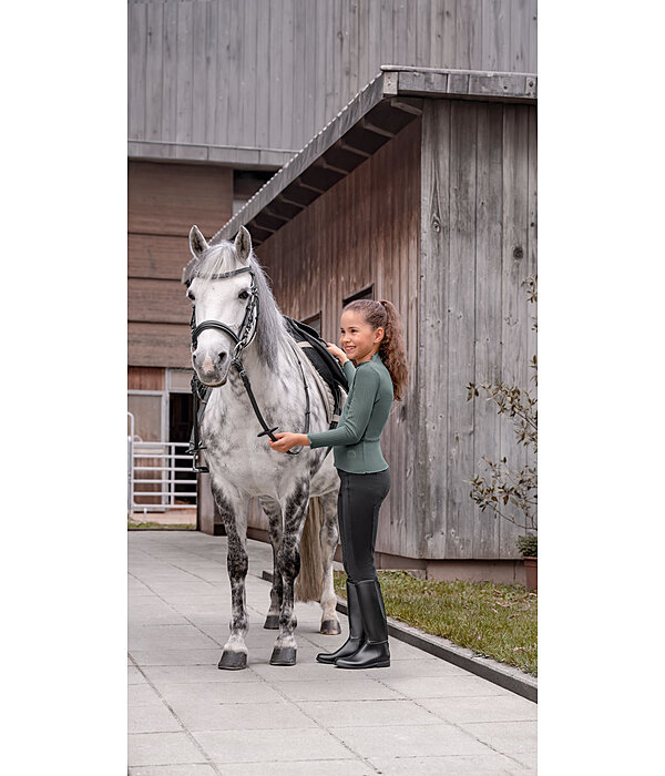 Kinder Grip-Winterreitleggings Elina