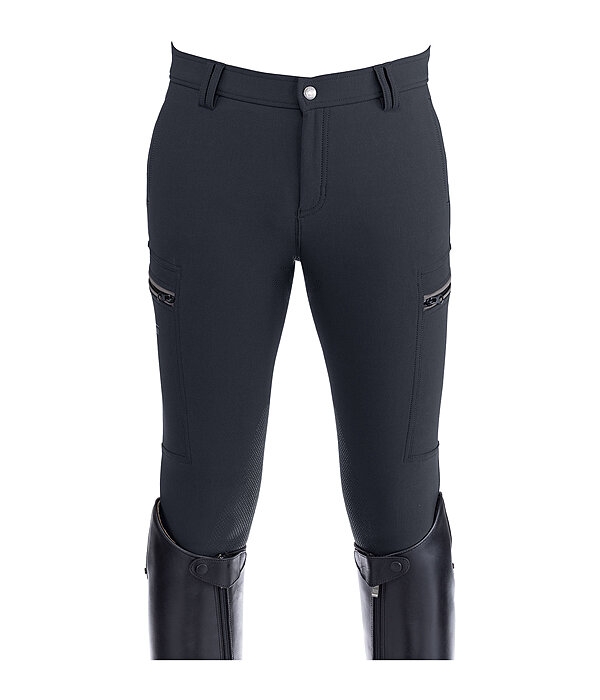 Herren Grip-Teilbesatzreithose Tex