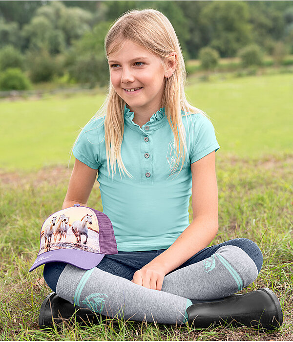 Kinder-Outfit Abendsonne in lilac