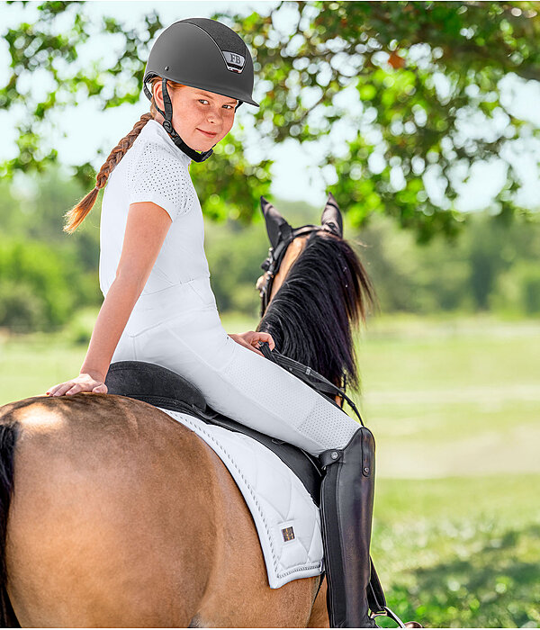 Kinder-Turnieroutfit Celina in wei�