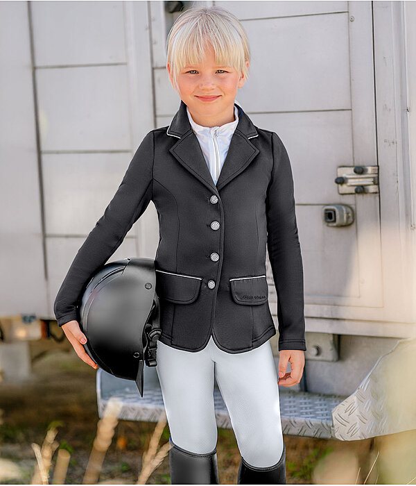 Kinder-Turnieroutfit Elissa in schwarz