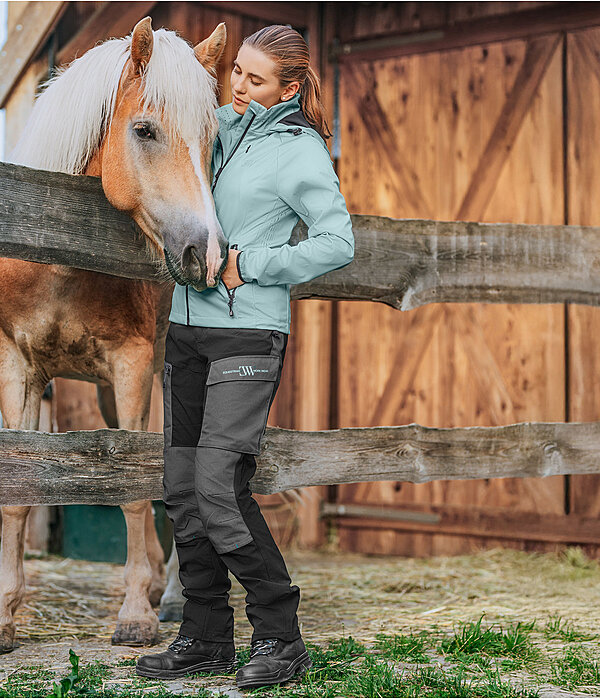 Outfit Softshelljacke in light-mint