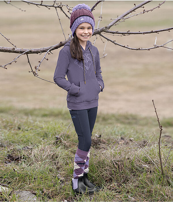 Kinder-Outfit Siana in dusty-violet