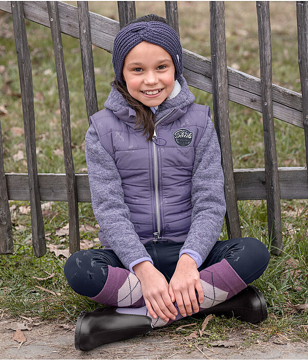 Kinder-Outfit Sarah in dusty-violet