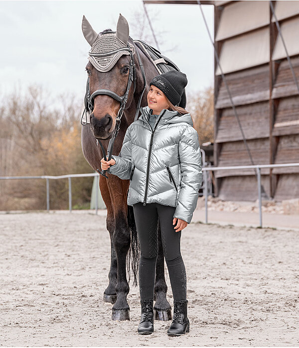 Kinder-Outfit Maritna in silber metalic