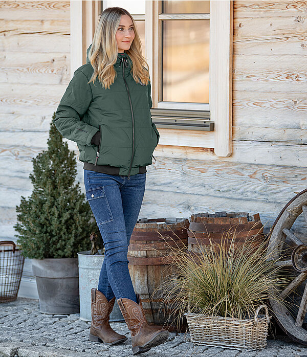  Western-Outfit Winterjacke in pine-green 